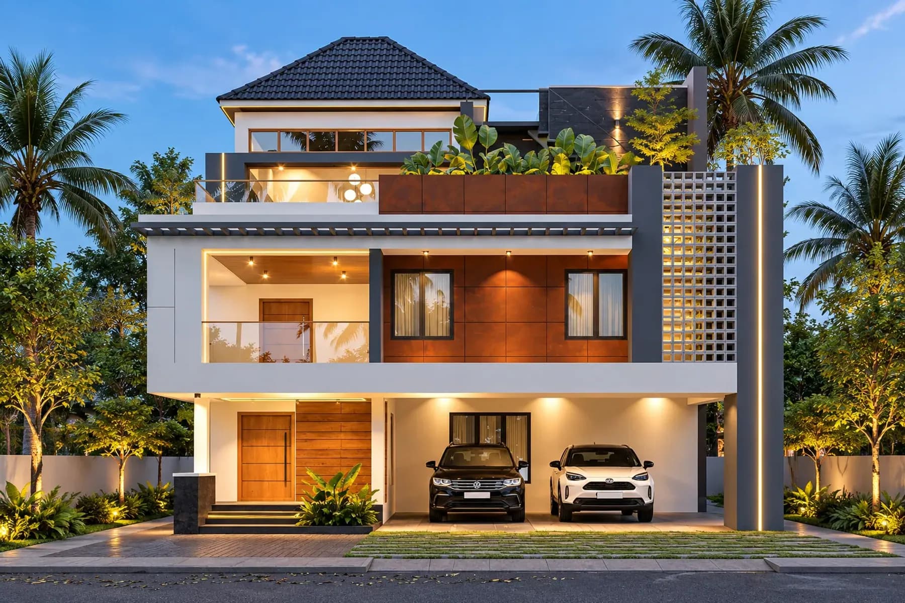 A Residence That Turns Toward the Sun — Salem, Tamil Nadu